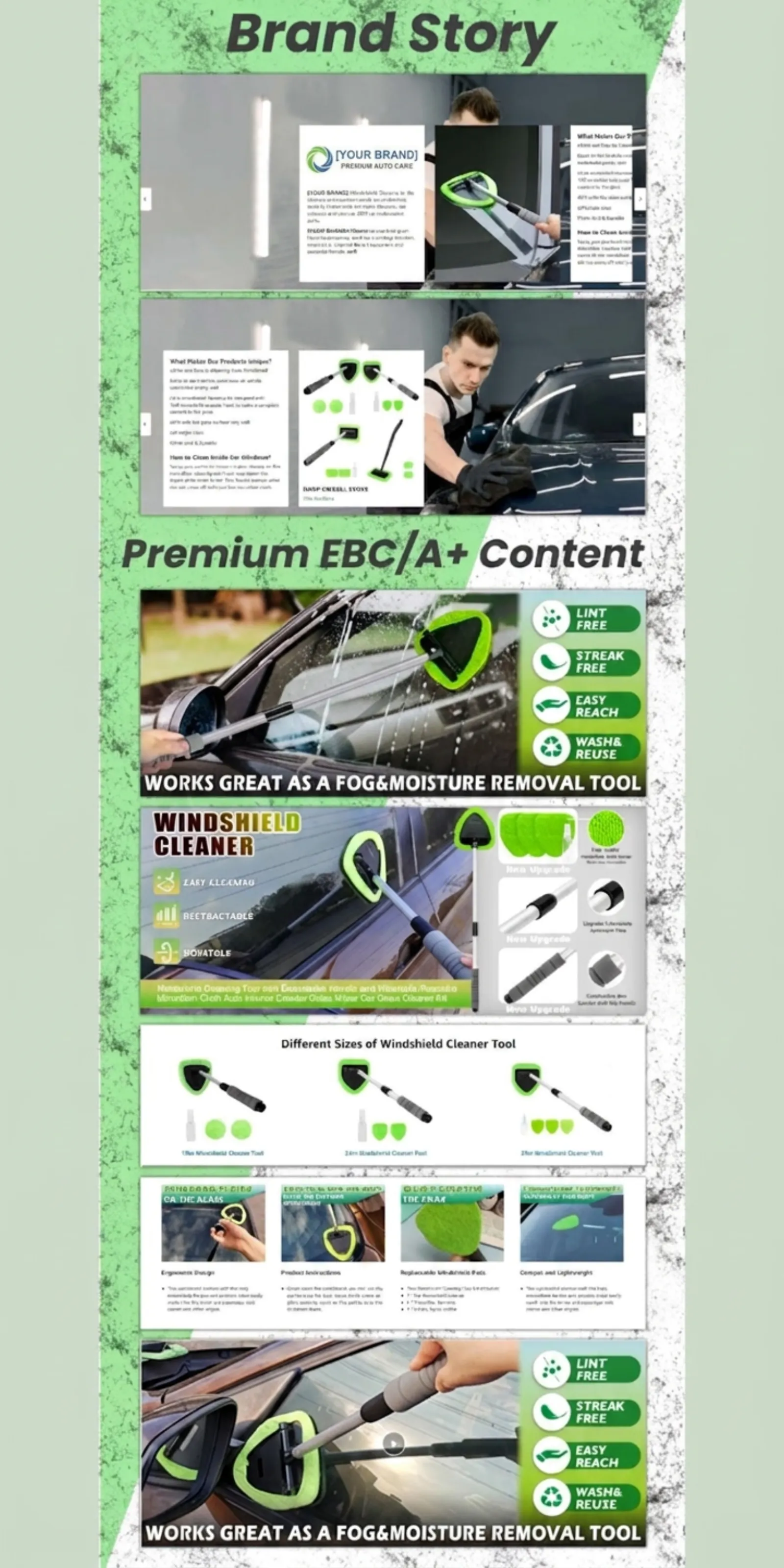 Amazon A+ Content — Car Cleaning Product