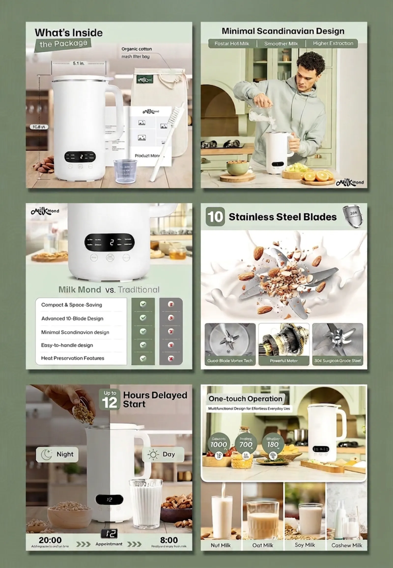 Amazon A+ Content — Milk Maker Appliance
