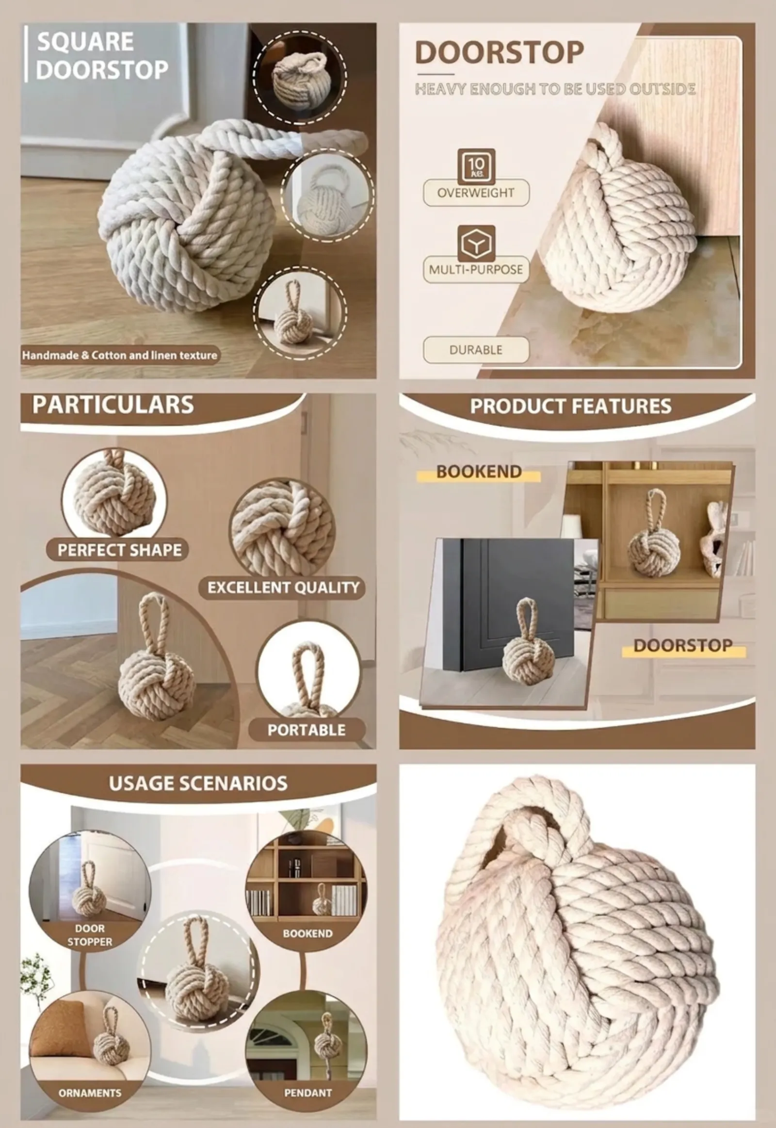Amazon A+ Content — Rope Doorstop