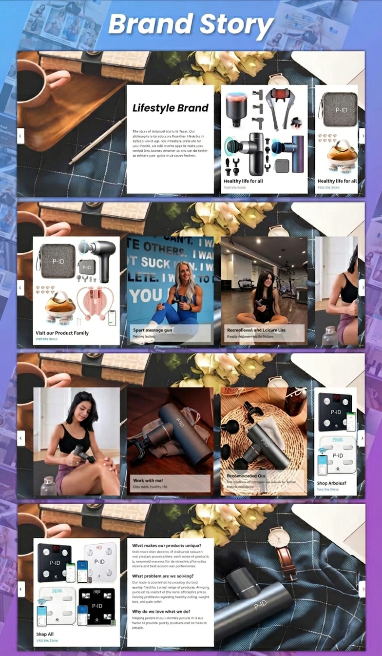 Amazon Brand Story — Lifestyle Wellness