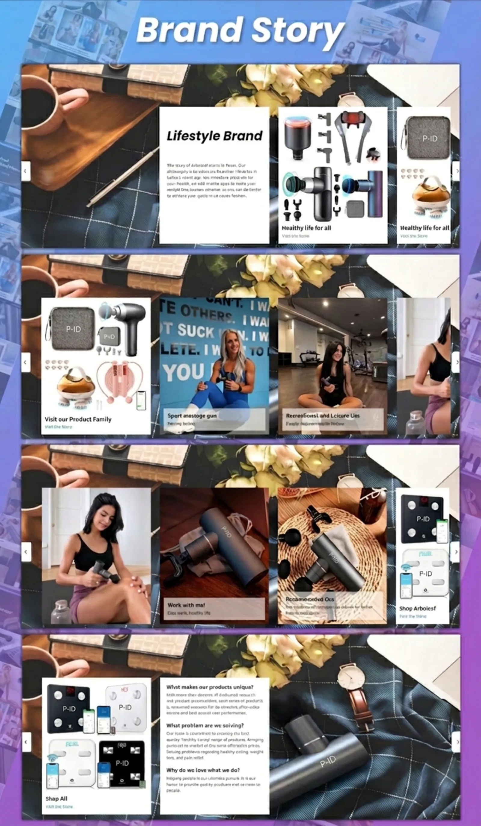 Amazon Brand Story — Lifestyle Wellness