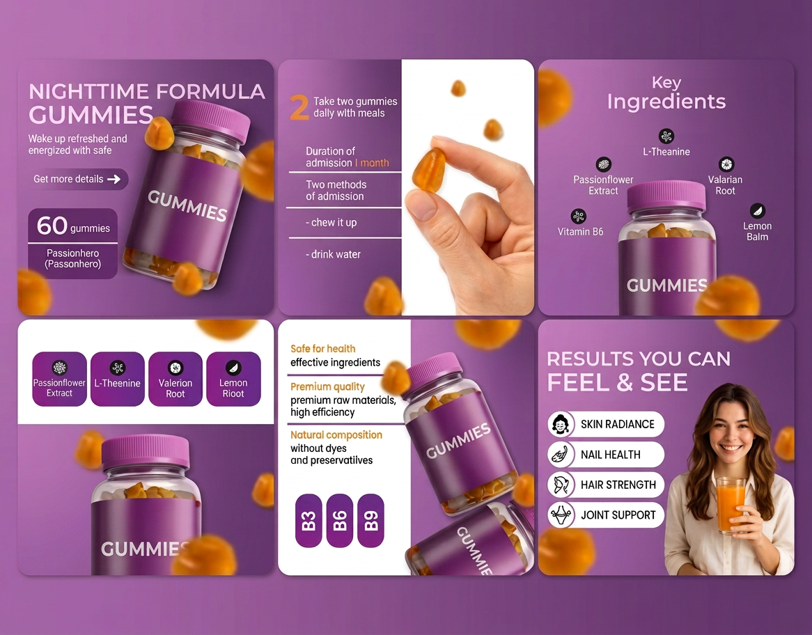 Amazon A+ Content — Sleep Gummies